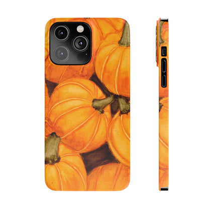Watercolor Pumpkin Case