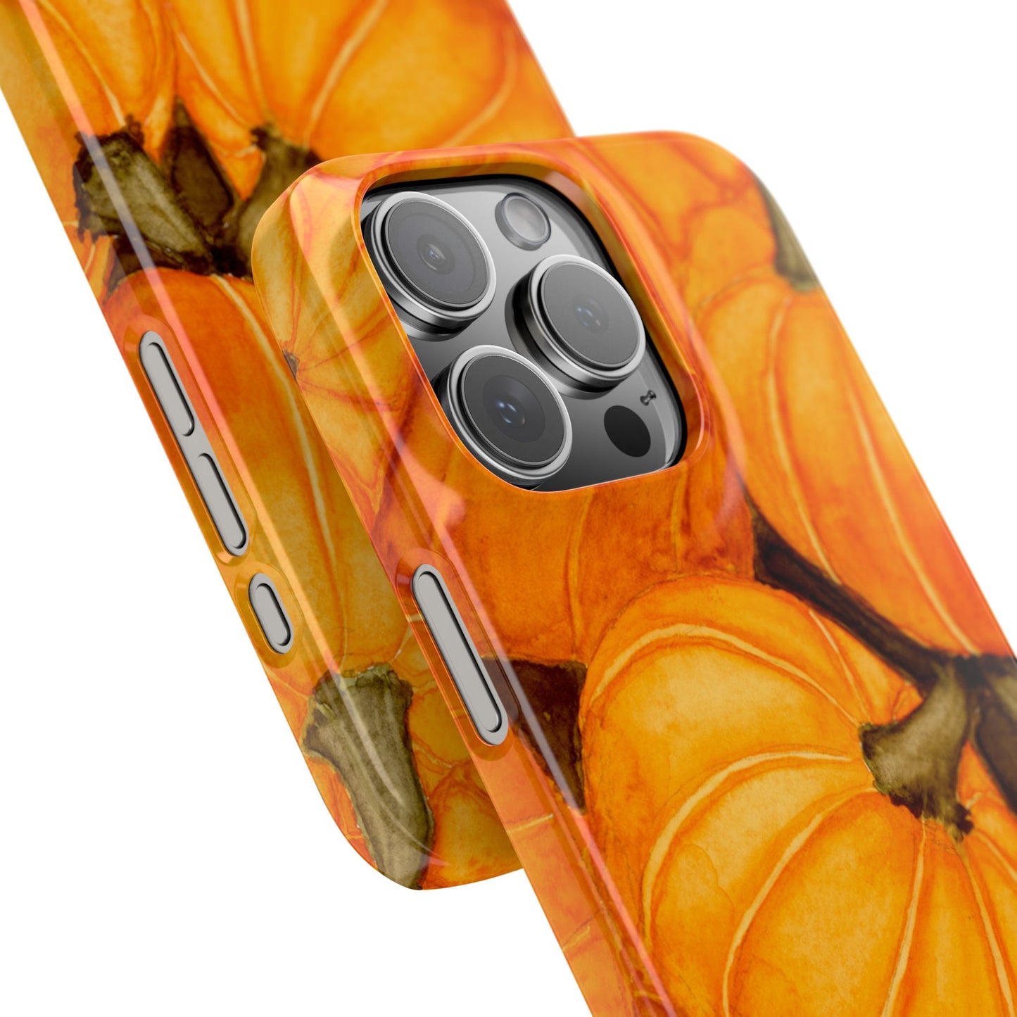 Watercolor Pumpkin Case