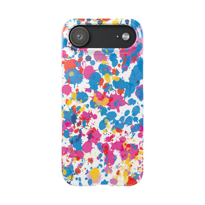 Pop Art Paint Splatter Phone Case