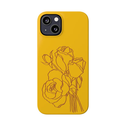 Fleurs & Jaune Phone Case