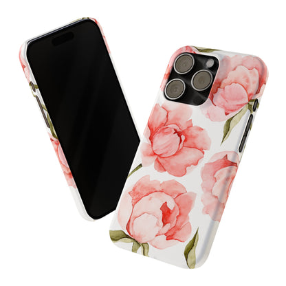 Pink Peony Phone Case