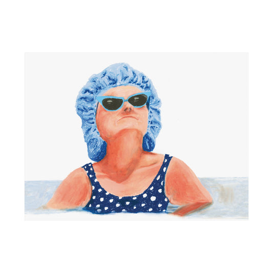 Retro Water Aerobics Print