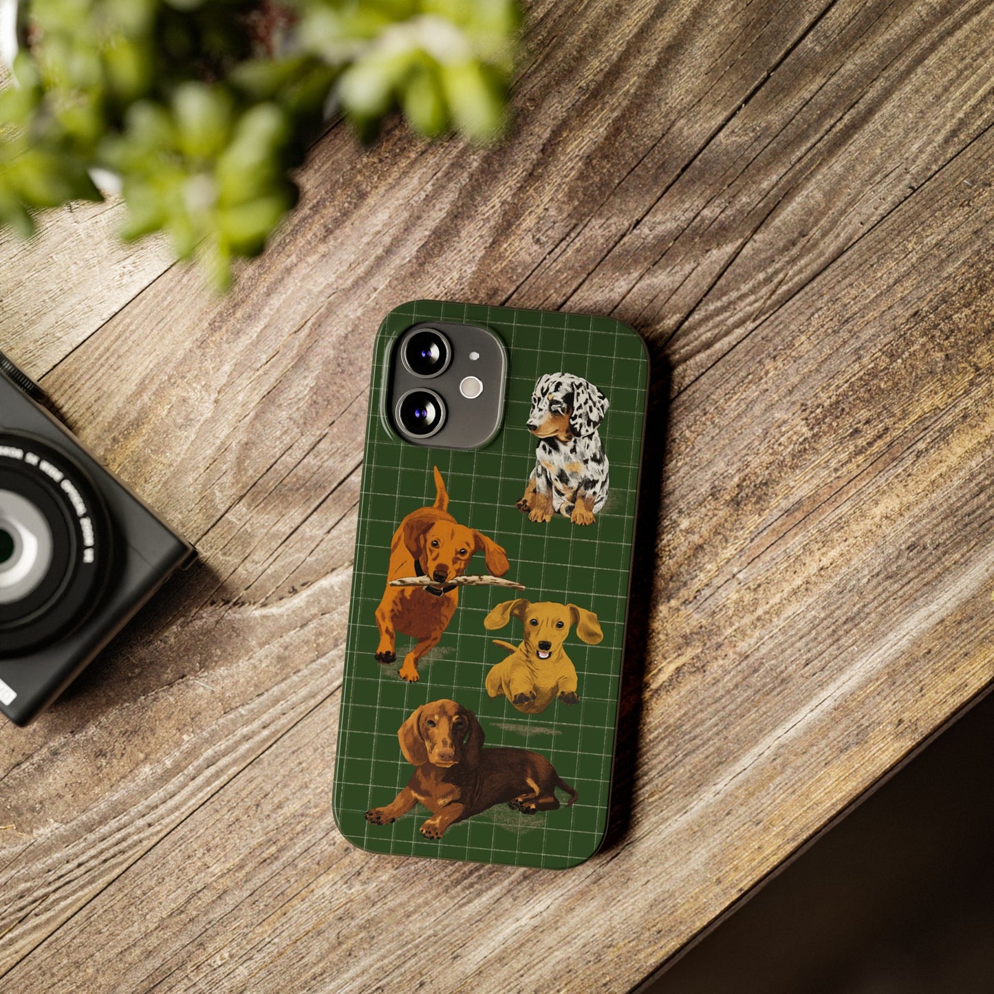 The Delightful Dachshund Phone Case