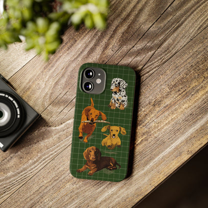 The Delightful Dachshund Phone Case