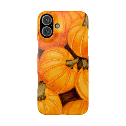 Watercolor Pumpkin Case