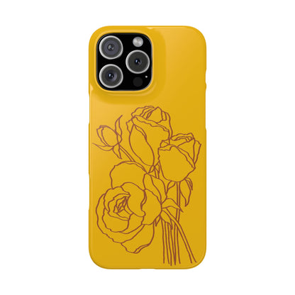 Fleurs & Jaune Phone Case