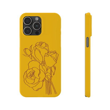 Fleurs & Jaune Phone Case