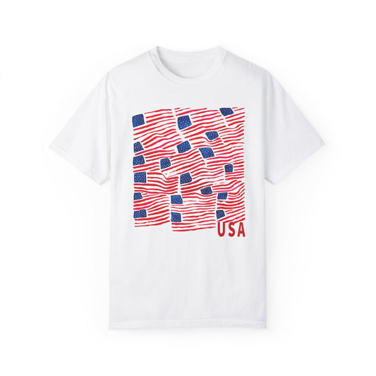 Flying Flags USA T-shirt