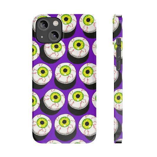 Got My Eye on You Purple Phone Case