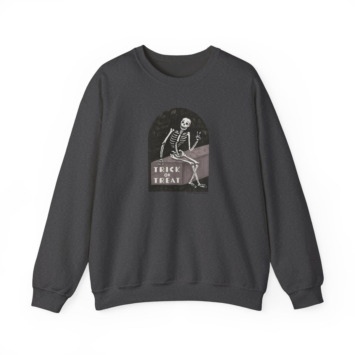 Trick or Treat Skeleton Sweatshirt