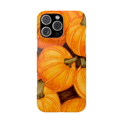Watercolor Pumpkin Case