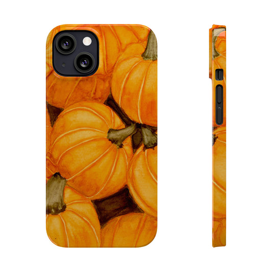 Watercolor Pumpkin Case