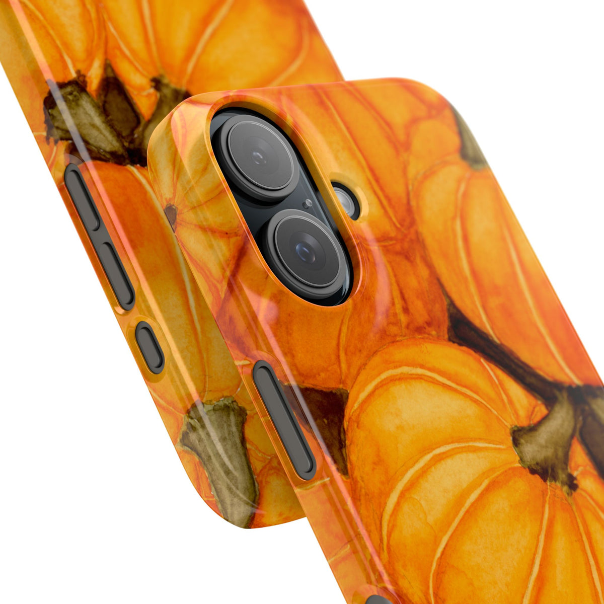 Watercolor Pumpkin Case