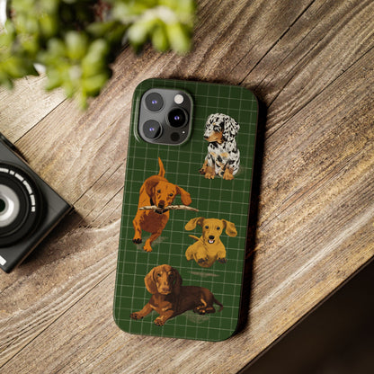 The Delightful Dachshund Phone Case