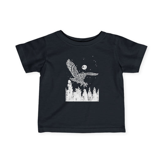 Night Owl Infant Tee - Nature Inspired Baby Shirt