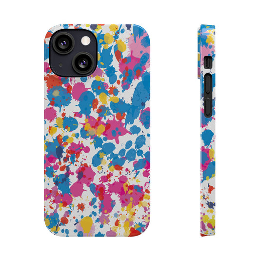 Pop Art Paint Splatter Phone Case