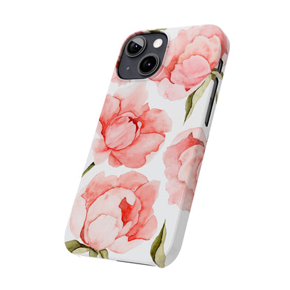 Pink Peony Phone Case