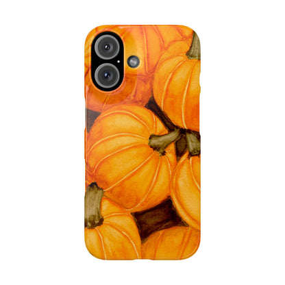Watercolor Pumpkin Case