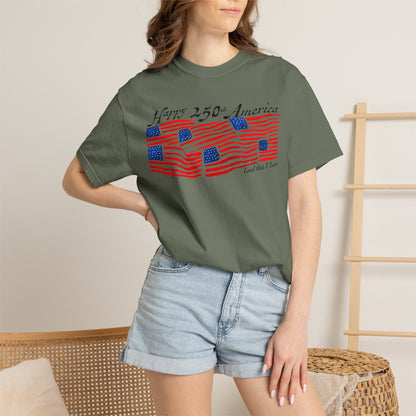 Happy 250th America T-shirt