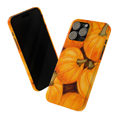Watercolor Pumpkin Case