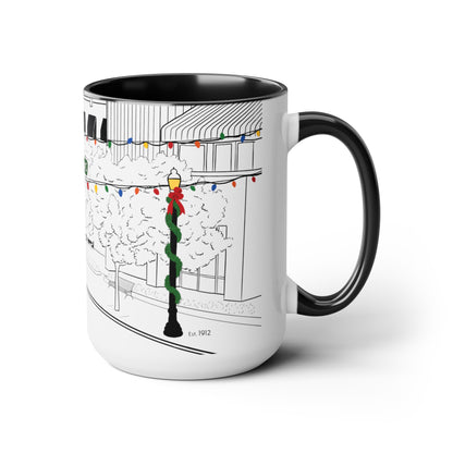 Old Town Clovis Christmas Mug