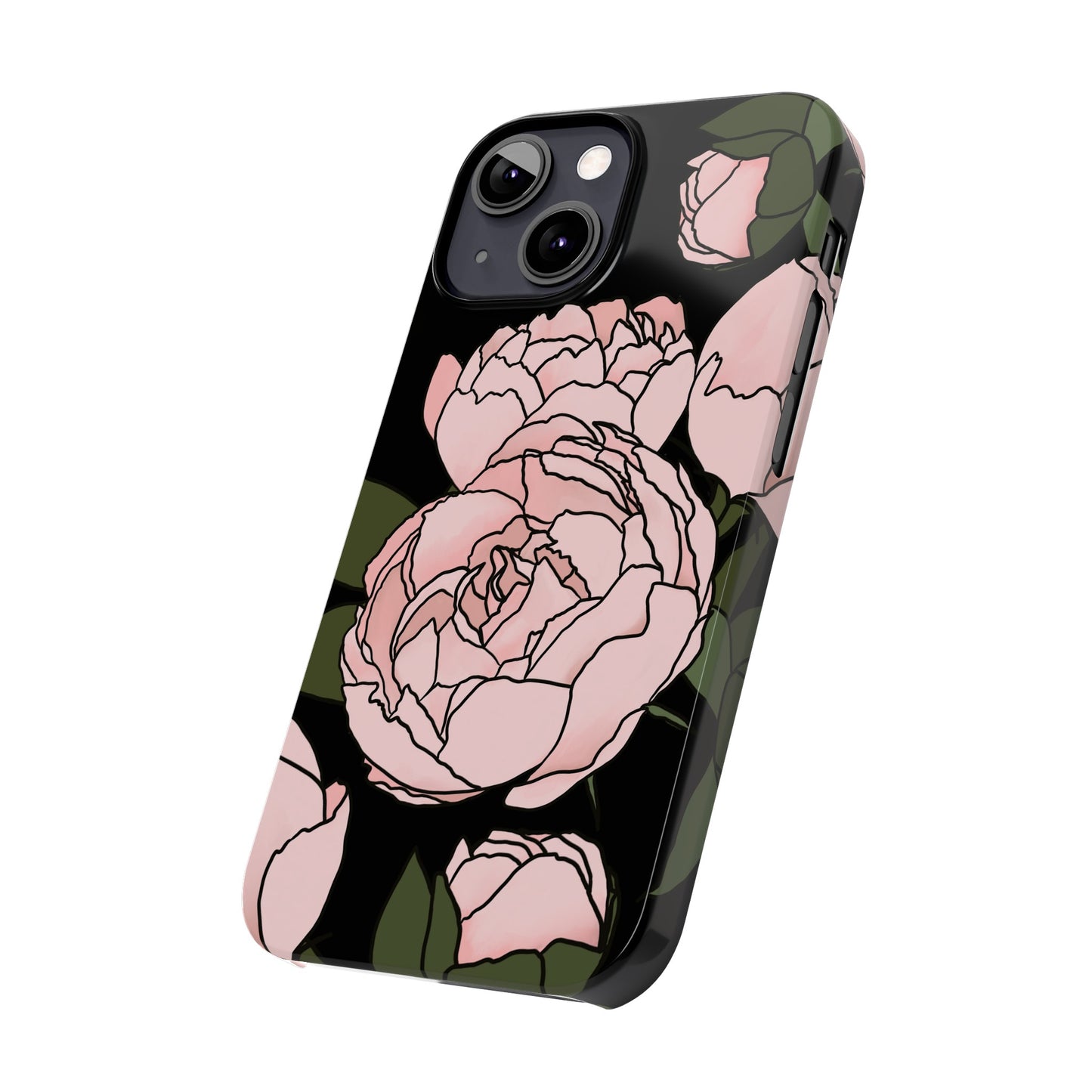 Pink Peony Phone Case