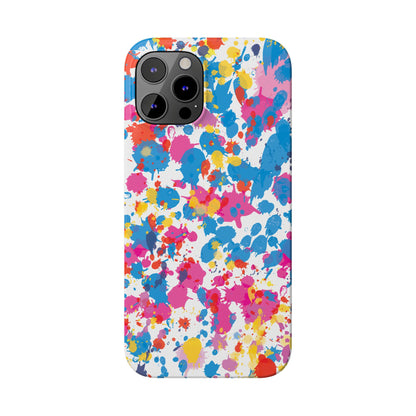 Pop Art Paint Splatter Phone Case