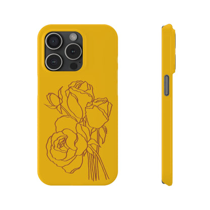 Fleurs & Jaune Phone Case