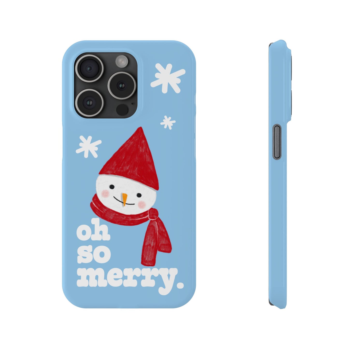 Oh So Merry Phone Case (Blue)