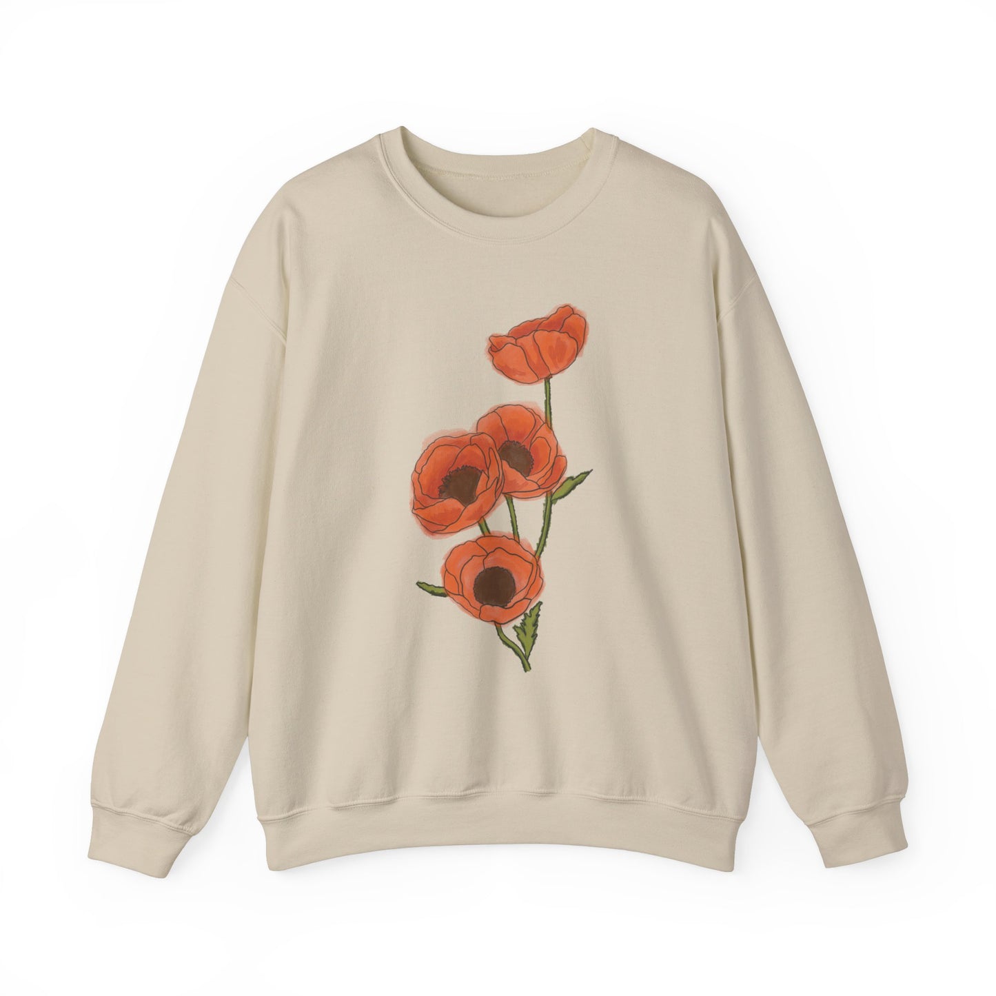 Wild Poppy Sweatshirt