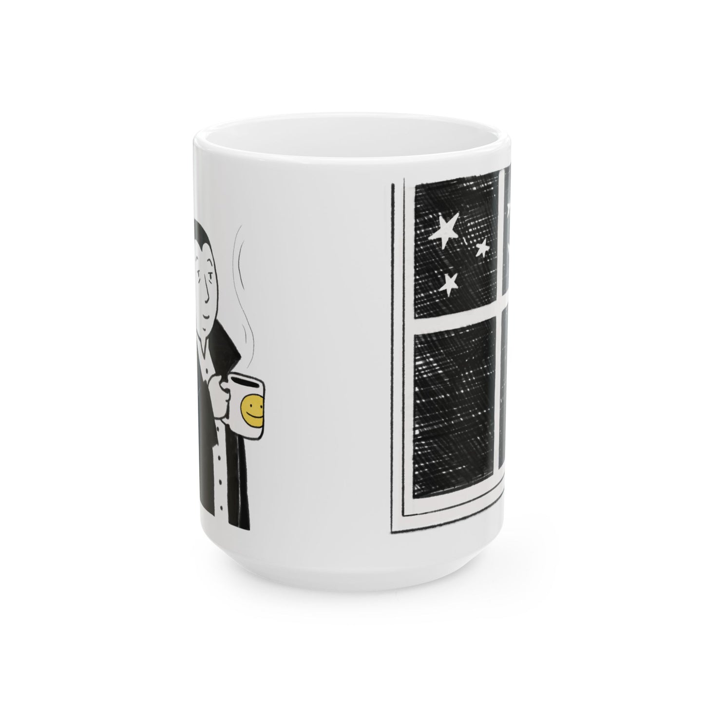 First Cup of the Day Dracula Mug