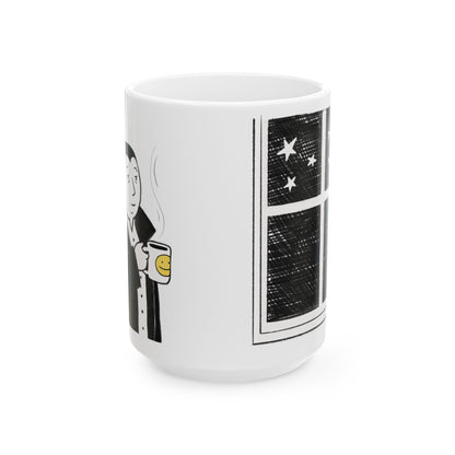First Cup of the Day Dracula Mug