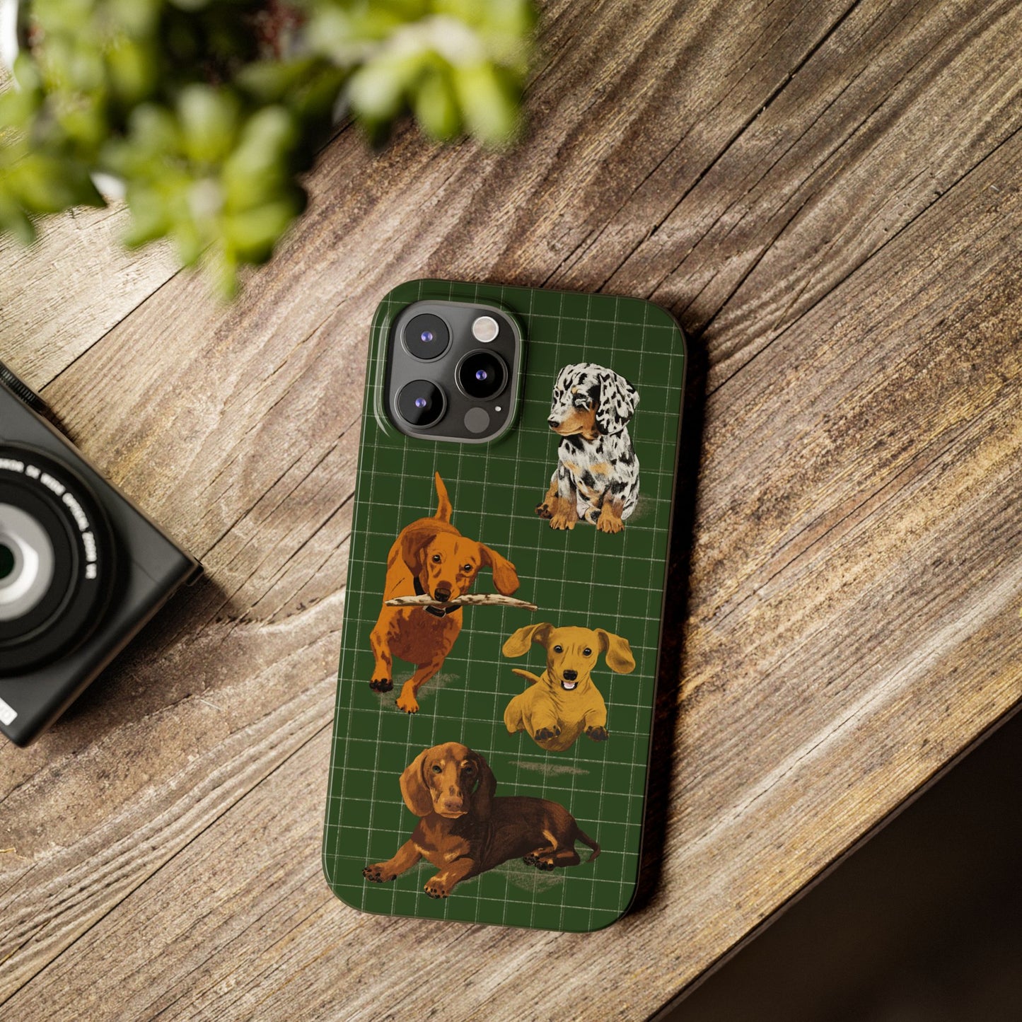 The Delightful Dachshund Phone Case