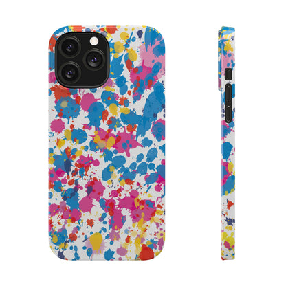 Pop Art Paint Splatter Phone Case