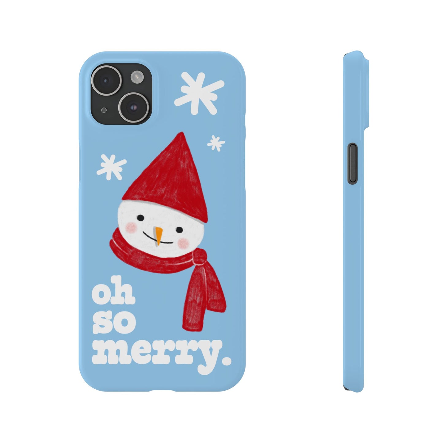 Oh So Merry Phone Case (Blue)