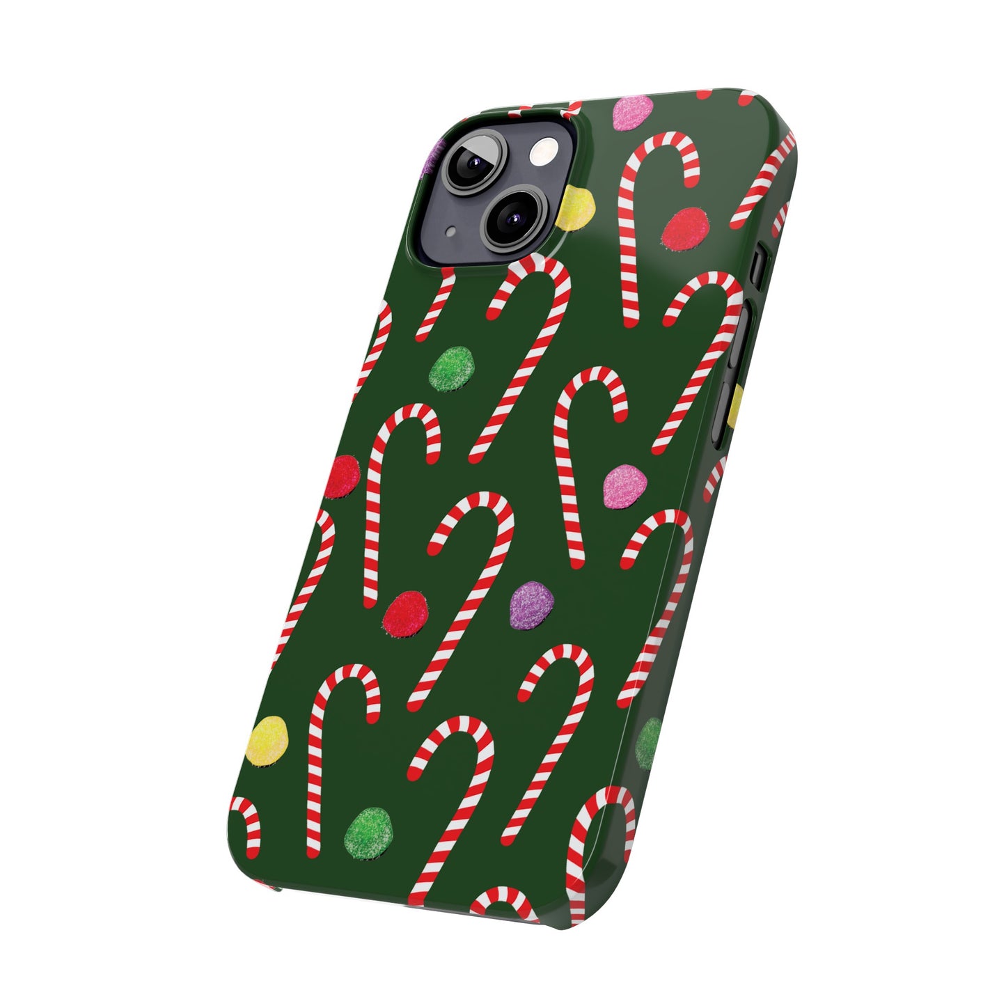 Candy Canes & Gumdrops Phone Case