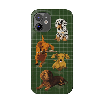 The Delightful Dachshund Phone Case