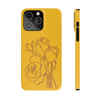 Fleurs & Jaune Phone Case