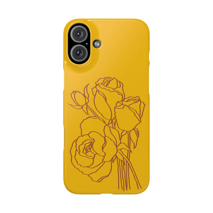 Fleurs & Jaune Phone Case