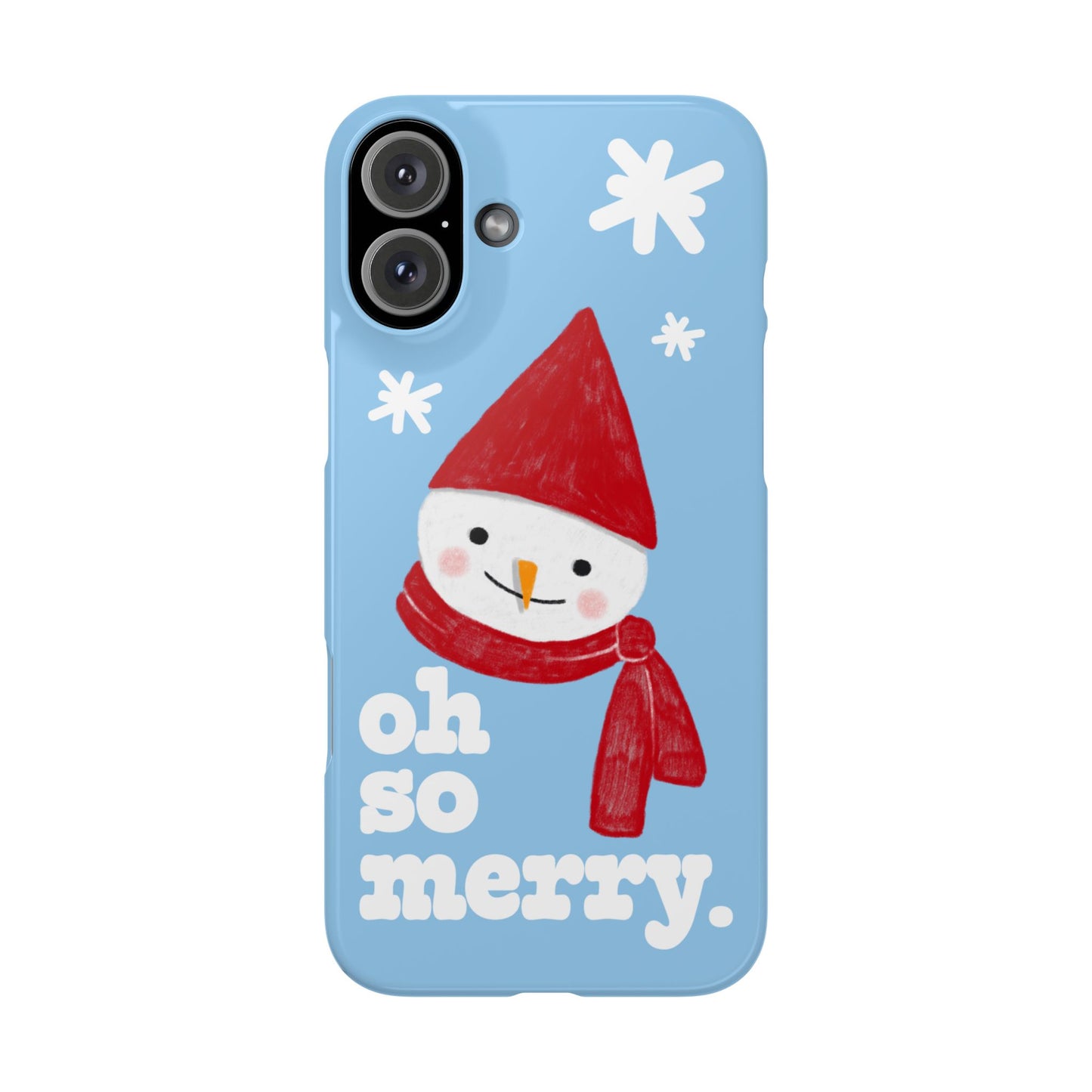 Oh So Merry Phone Case (Blue)