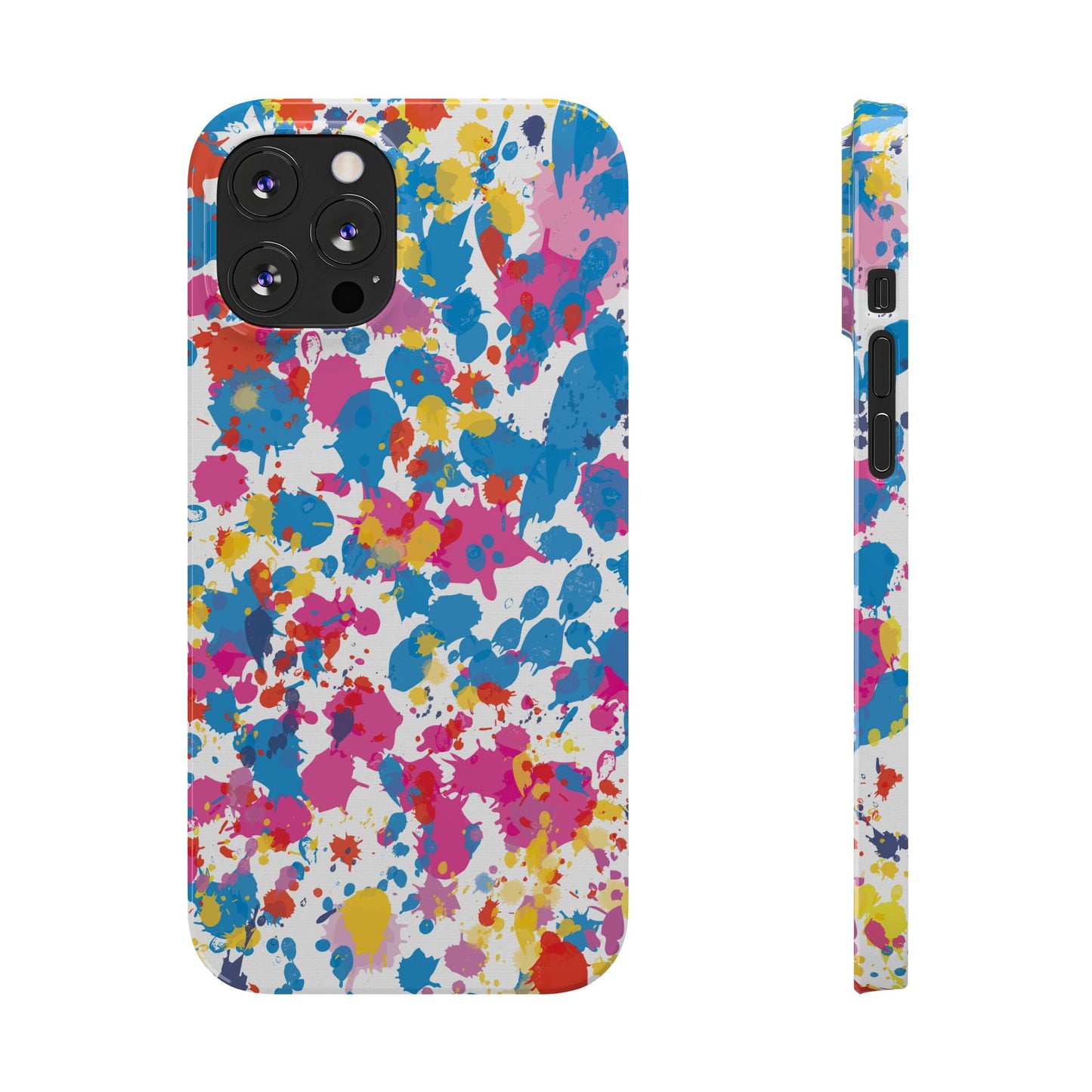 Pop Art Paint Splatter Phone Case