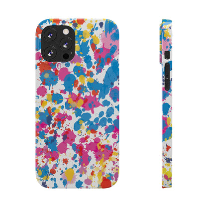 Pop Art Paint Splatter Phone Case