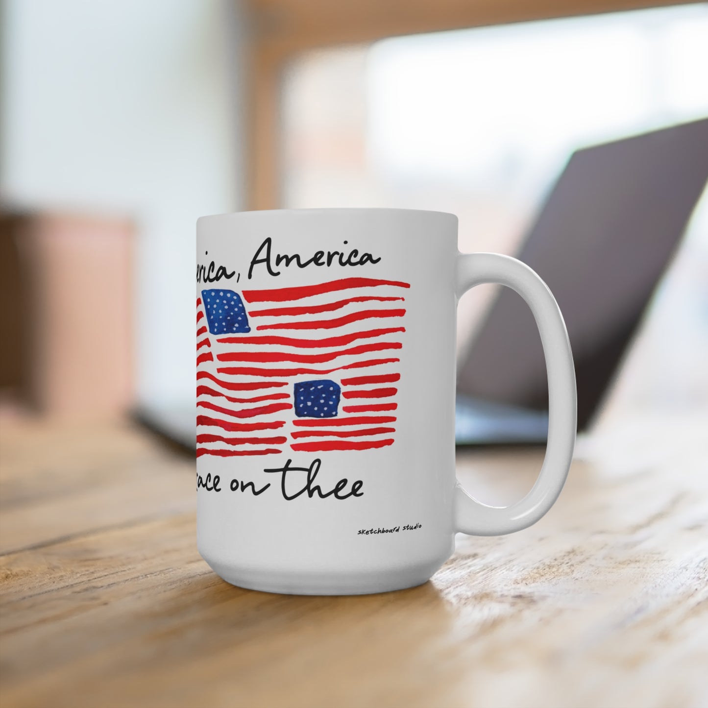 America, America 250th Birthday Mug