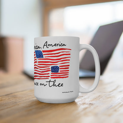 America, America 250th Birthday Mug