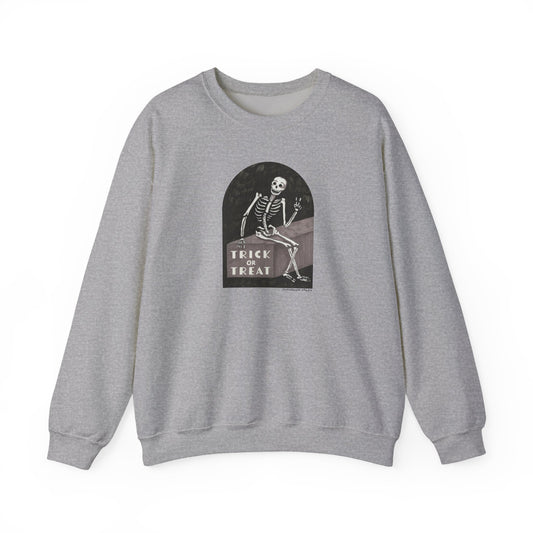 Trick or Treat Skeleton Sweatshirt