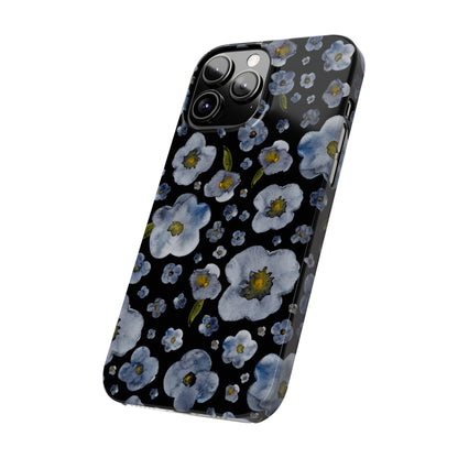 Blue Floral Phone Case