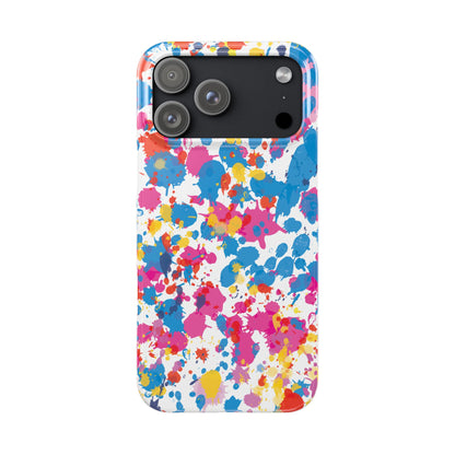 Pop Art Paint Splatter Phone Case