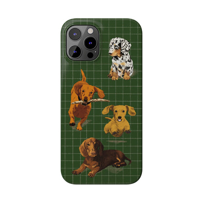 The Delightful Dachshund Phone Case