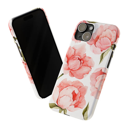 Pink Peony Phone Case