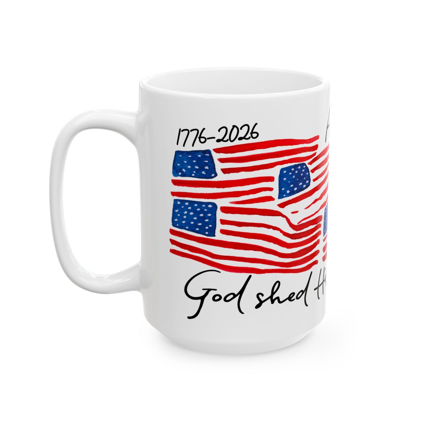 America, America 250th Birthday Mug